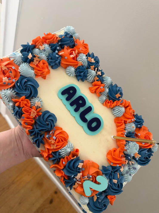 Sheet Celebration Cake (serves 10-15)